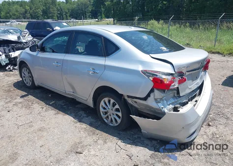 2018 Nissan Sentra Sv из США, поврежденный, VIN 3N1AB7AP6JL640112